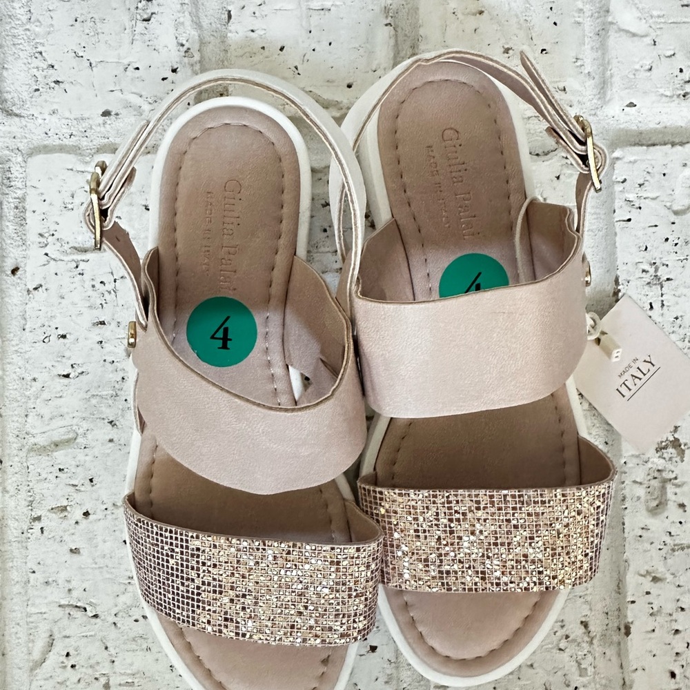 Girls' Gold Sandals